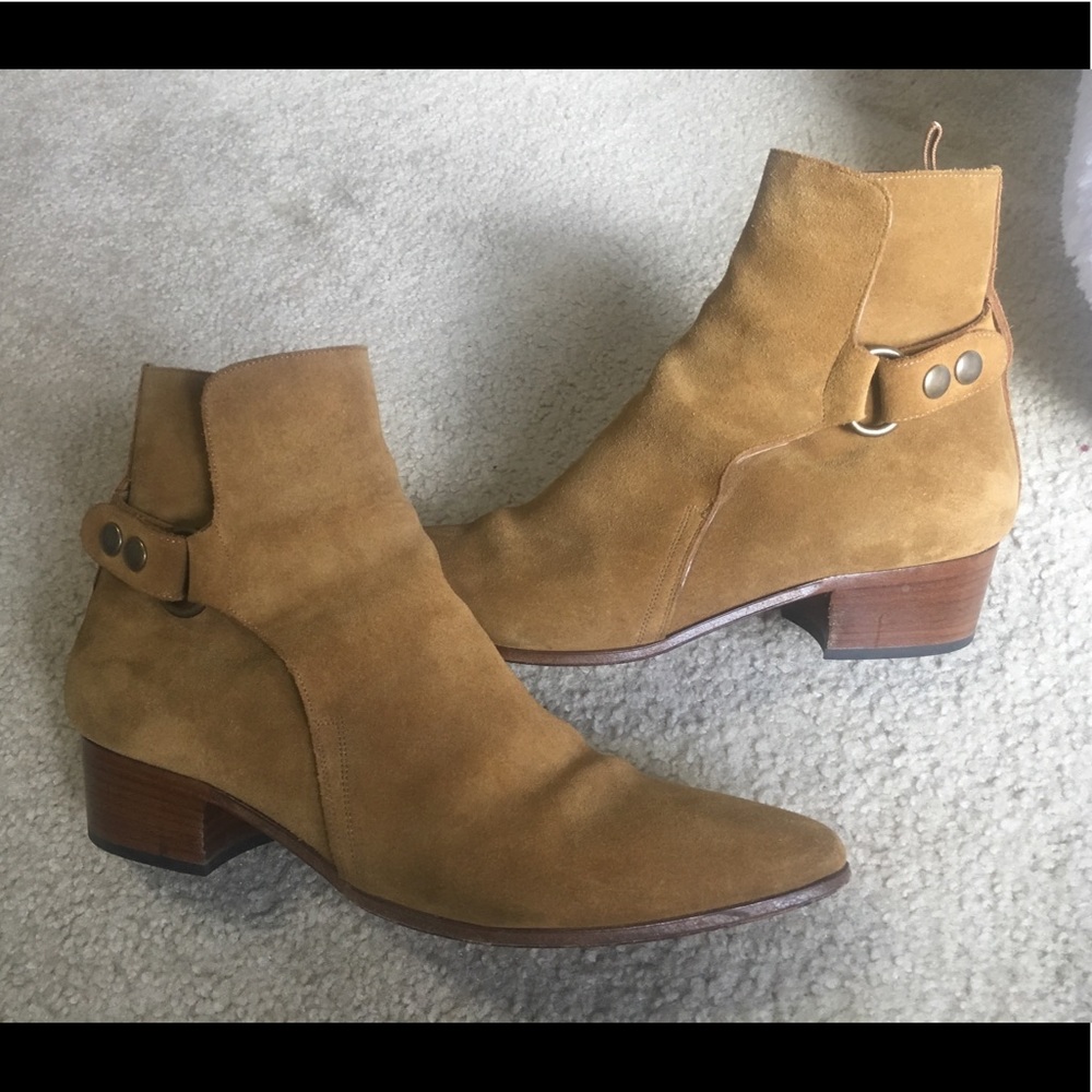 Saint Laurent French Jodhpur Boots